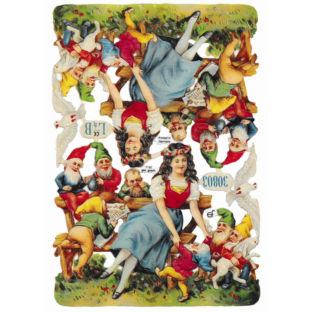 Die Cut Paper Scraps Fairytales 36 Meissa print