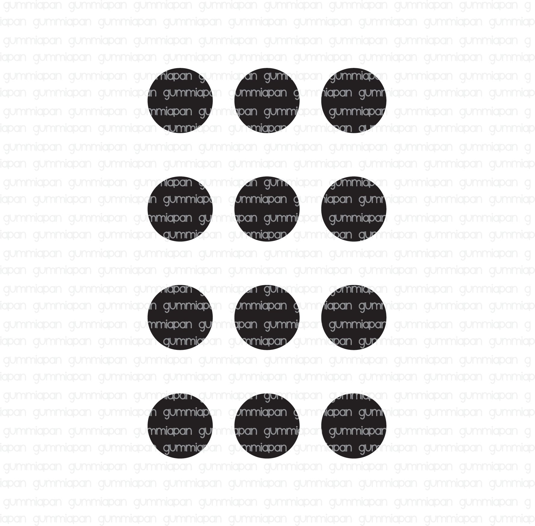Filled Circles Meissa Print filled-circles-meissa-print