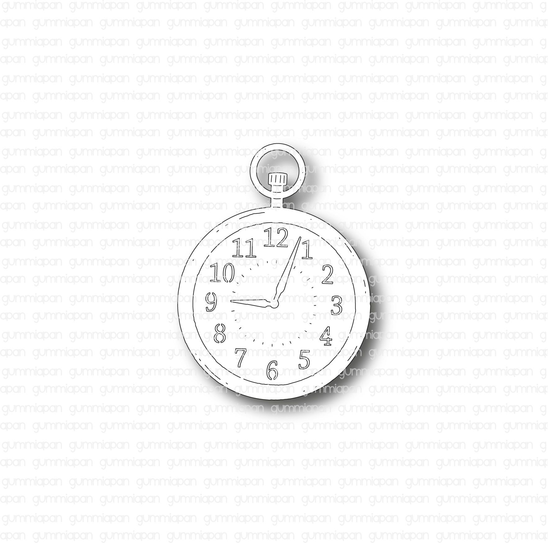 Gummiapan - Pocket Watch - Meissa print