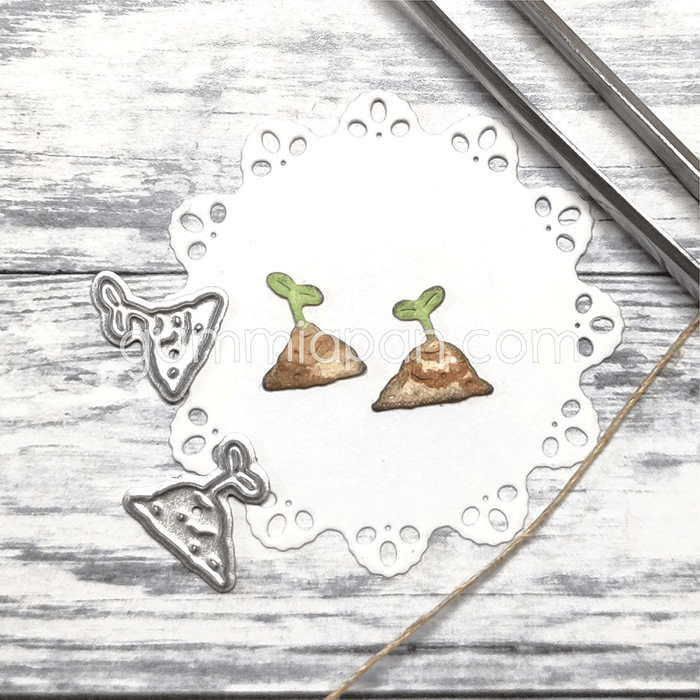 Gummiapan - Two Sprouts - Meissa print